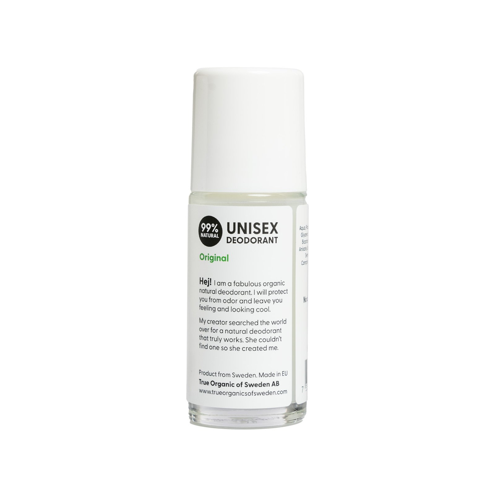 True Organic of Sweden Undercover Agent Original Deo 50ml