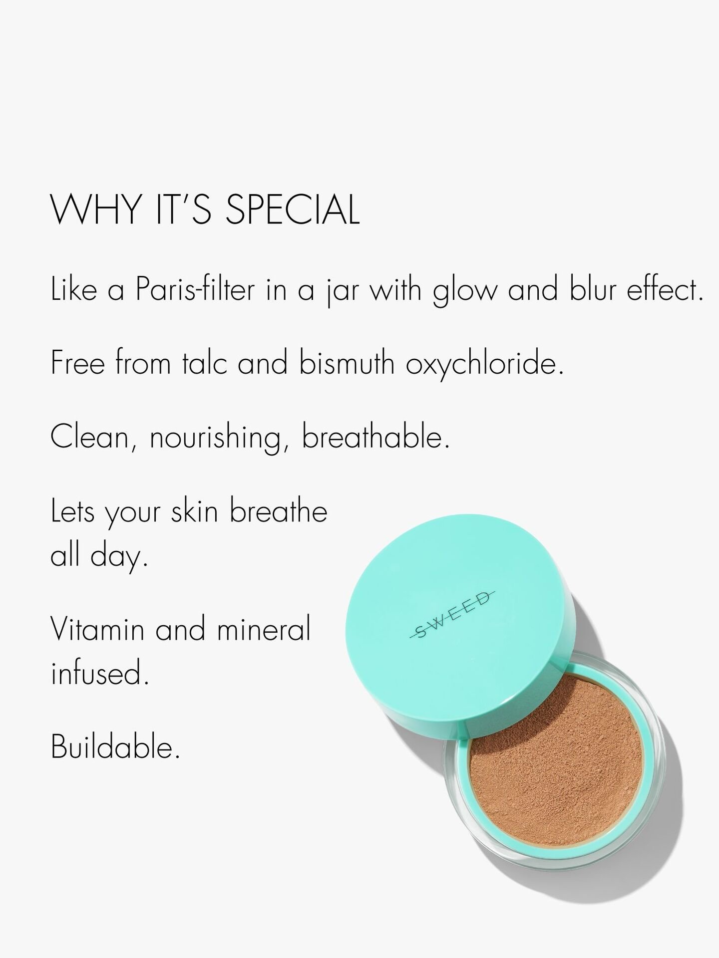 SWEED Miracle Powder - Light 01