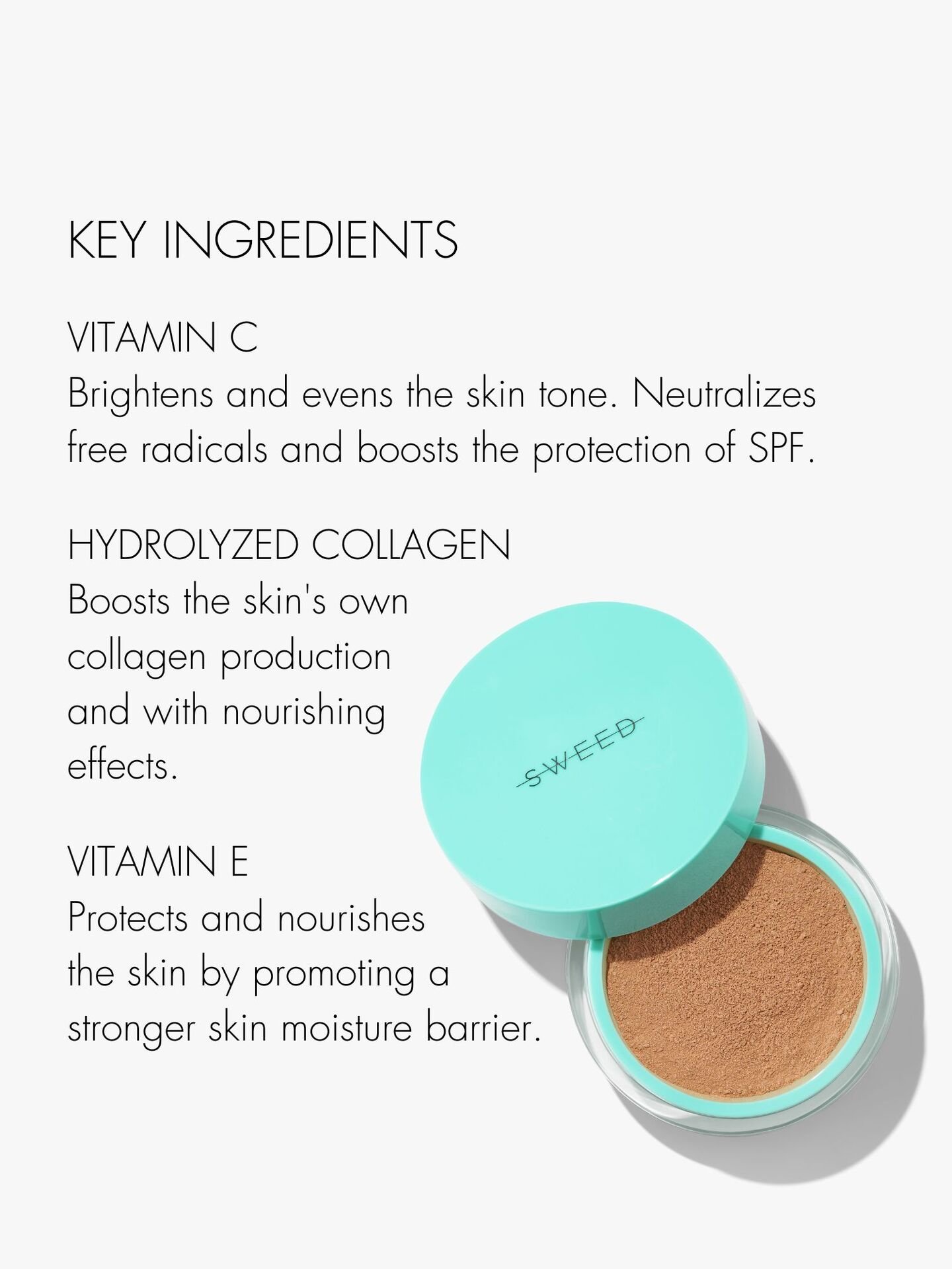 SWEED Miracle Powder - Golden Medium 03
