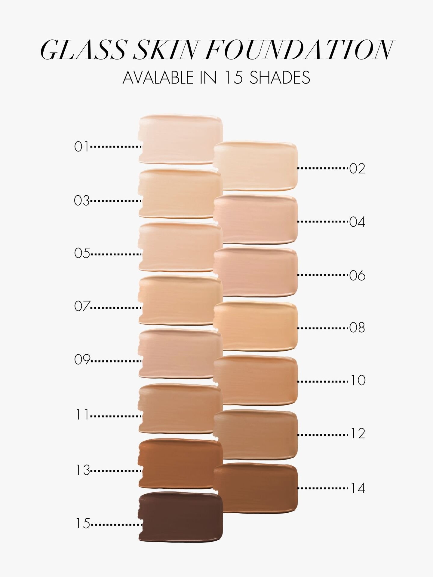 SWEED Glass Skin Foundation 08