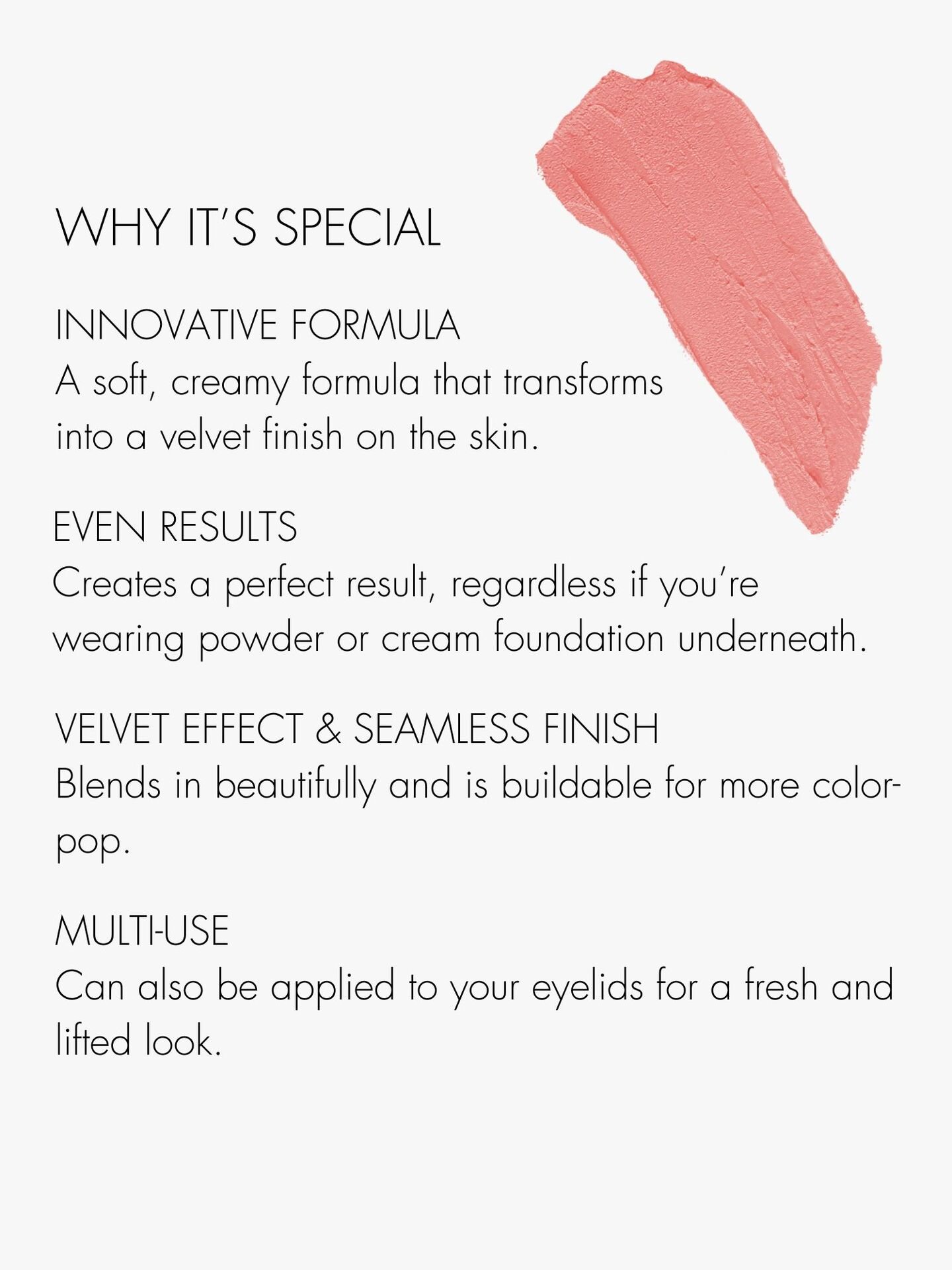 SWEED Air Blush Cream Suntouch