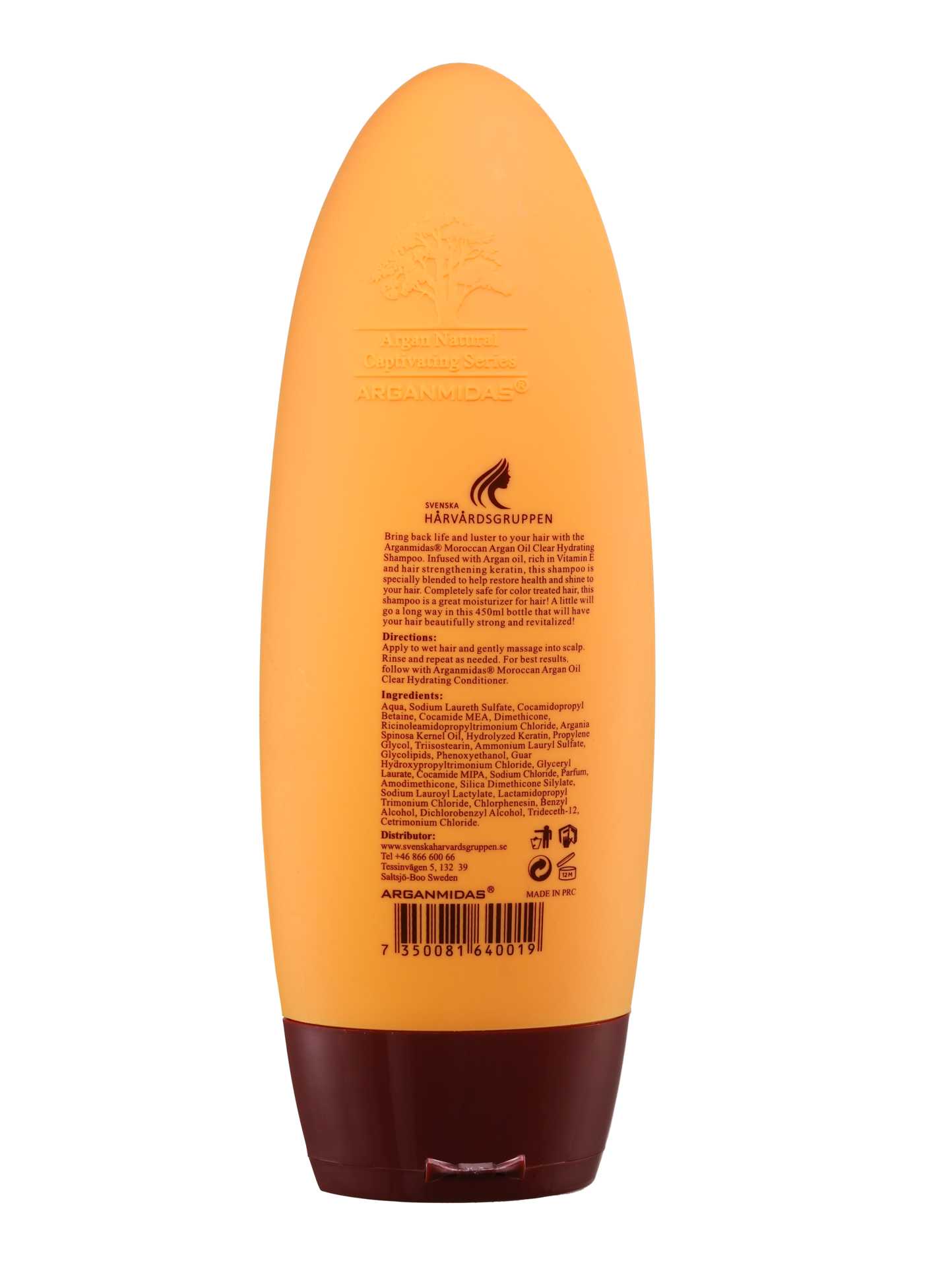 ARGANMIDAS Clear Hydrating Shampoo 450 ml