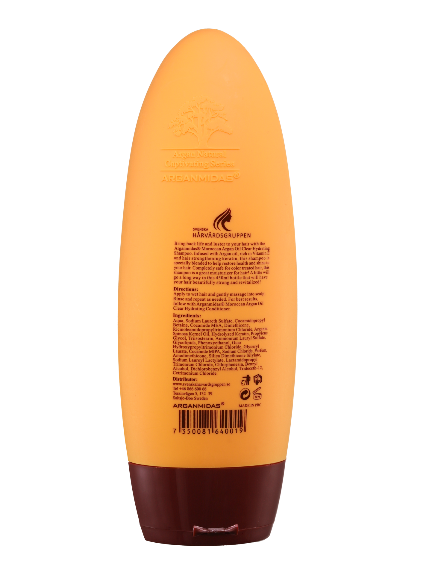 ARGANMIDAS Clear Hydrating Shampoo 450 ml