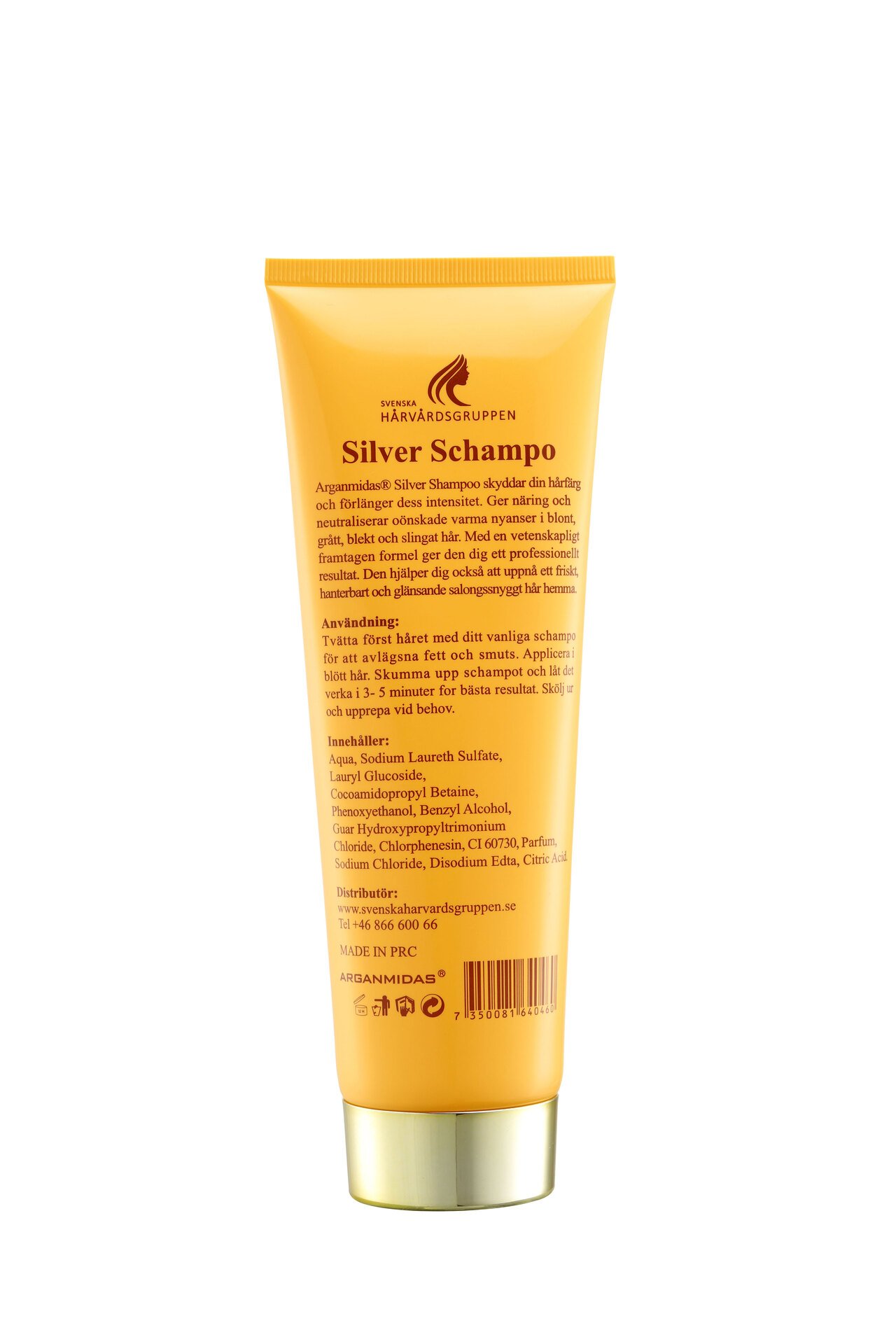 Arganmidas No Yellow Silver Shampoo 300 ml