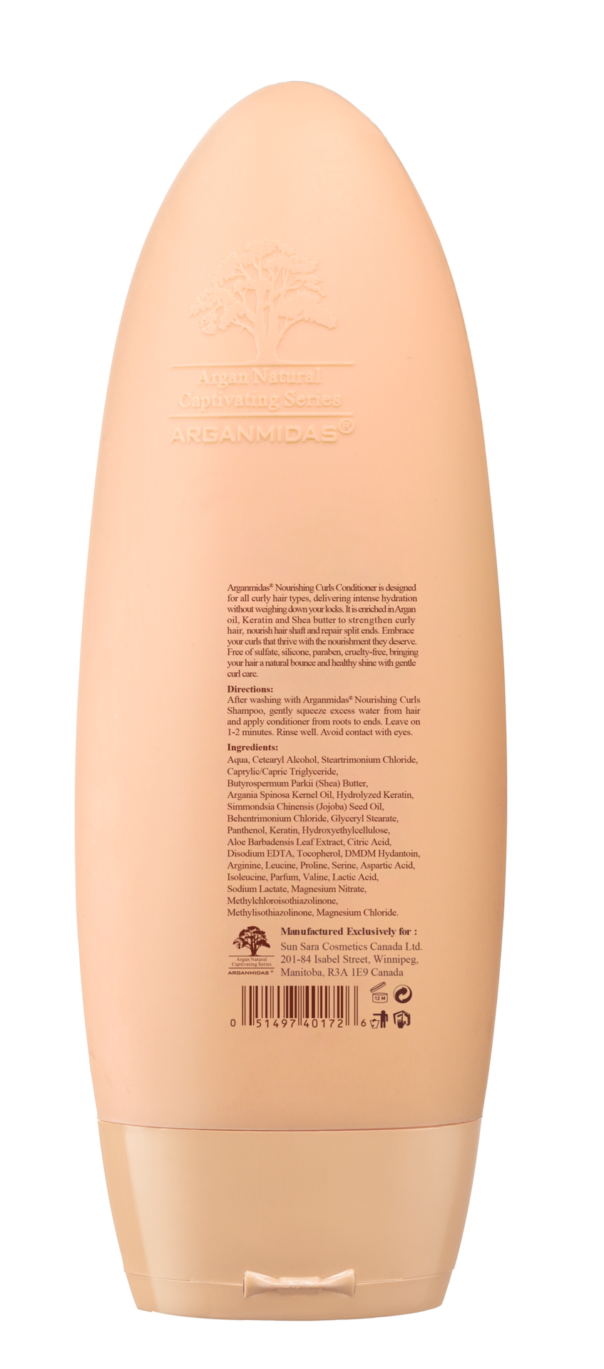 Arganmidas Nourishing Curls Conditioner 450 ml