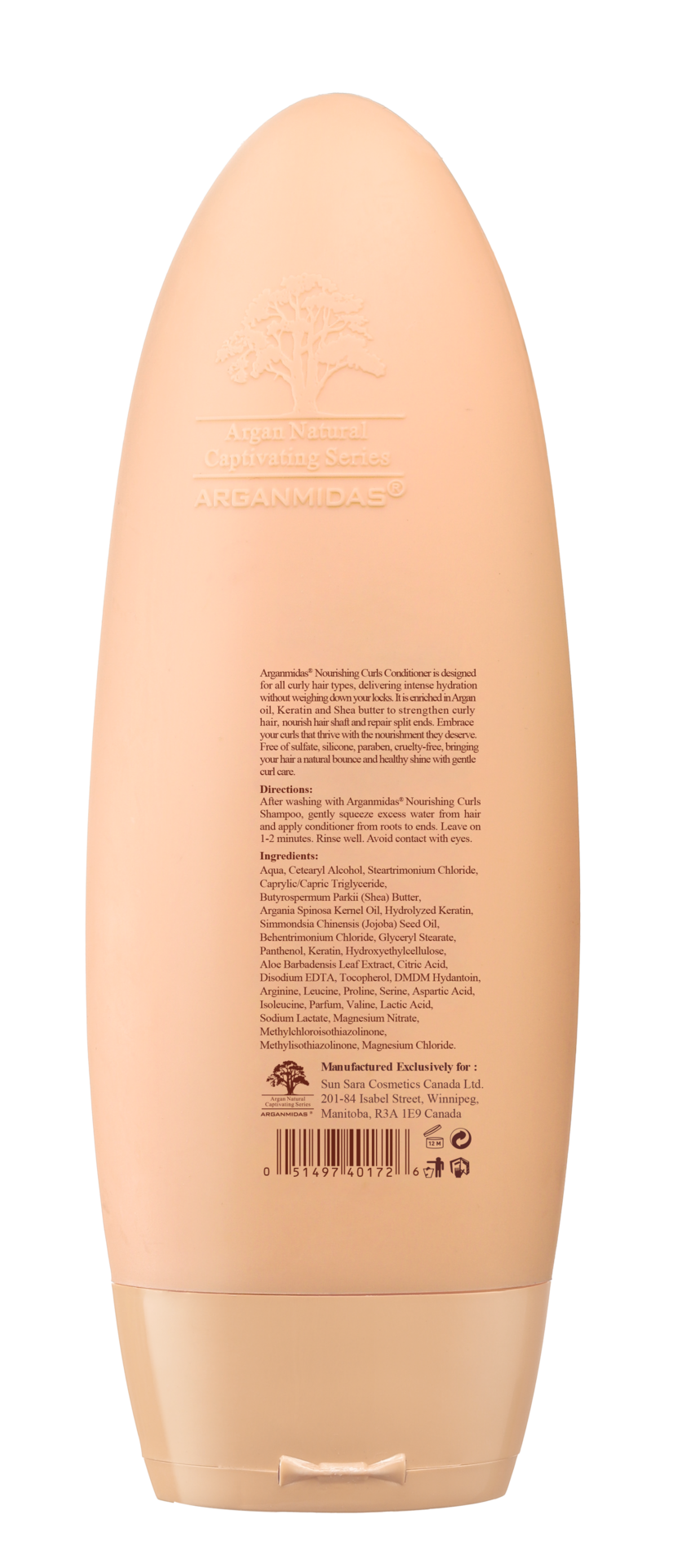 Arganmidas Nourishing Curls Conditioner 450 ml