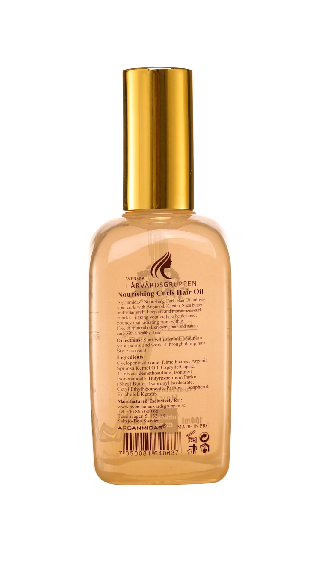 Arganmidas Nourishing Curls Hair Oil 100 ml
