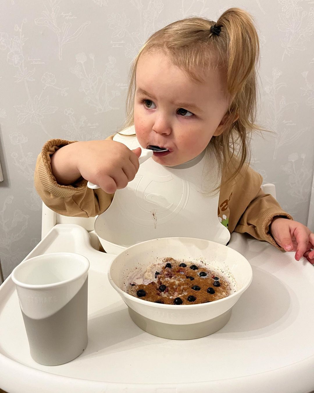 Twistshake Djup Barntallrik Med Lock Vit