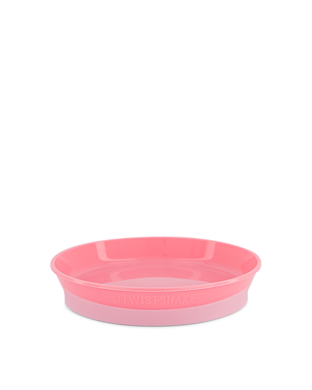 Twistshake Barntallrik Med Lock Rosa