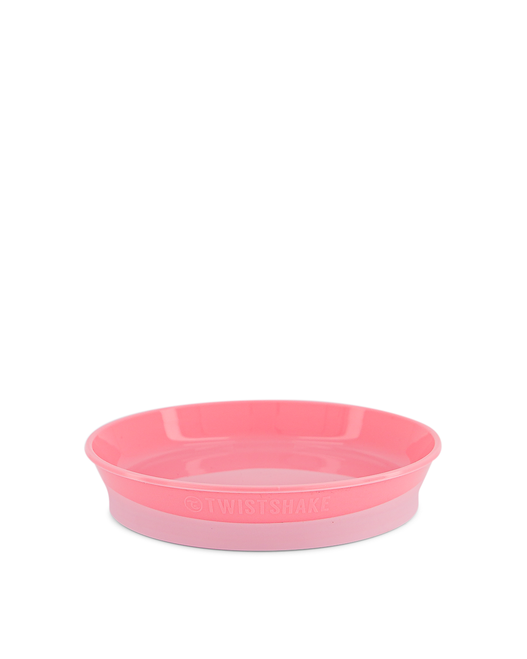Twistshake Barntallrik Med Lock Rosa