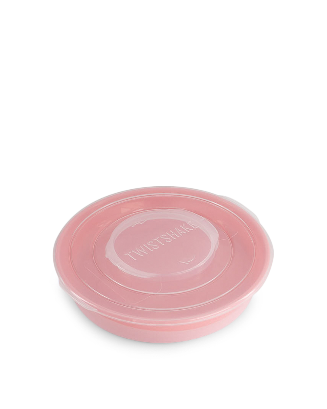 Twistshake Barntallrik Med Lock Rosa