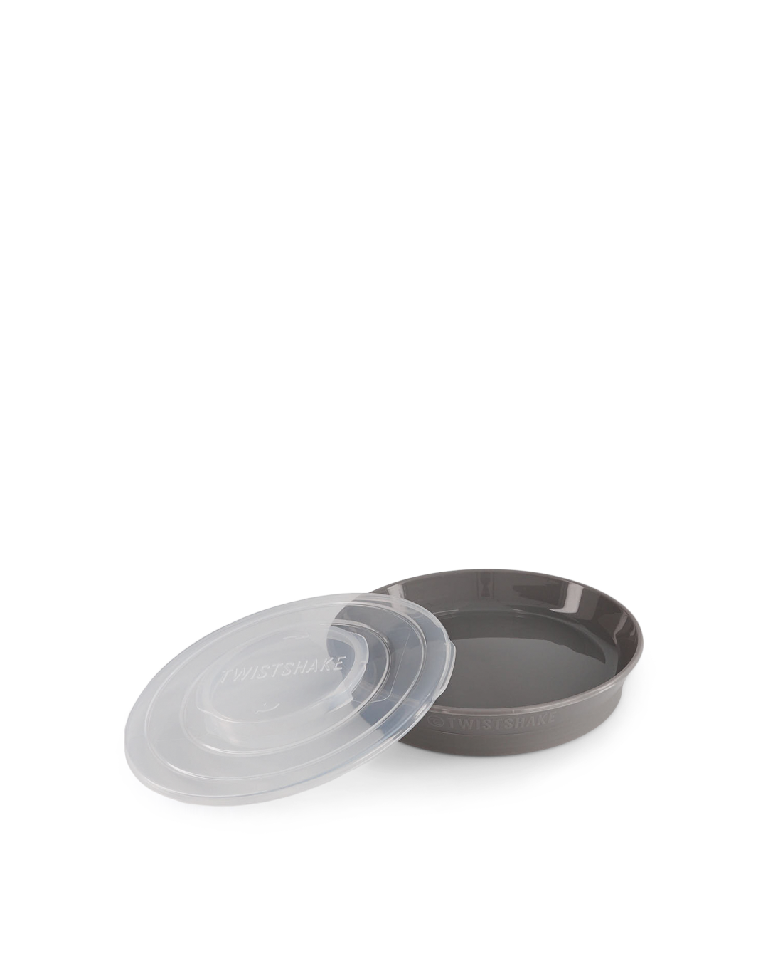 Twistshake Tallrik Pastell Grå