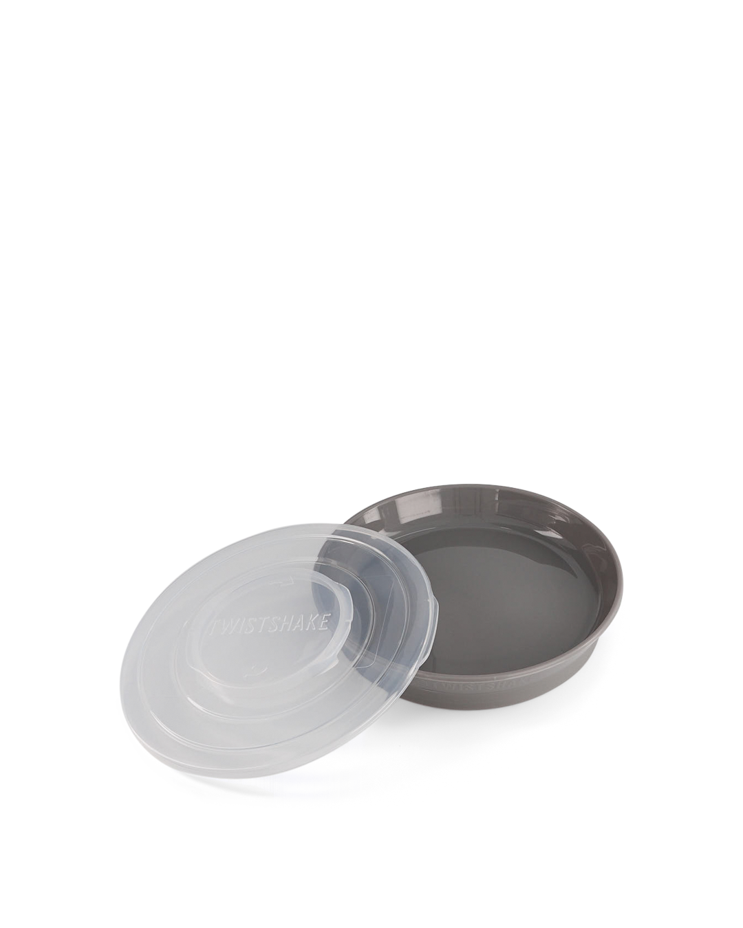 Twistshake Tallrik Pastell Grå