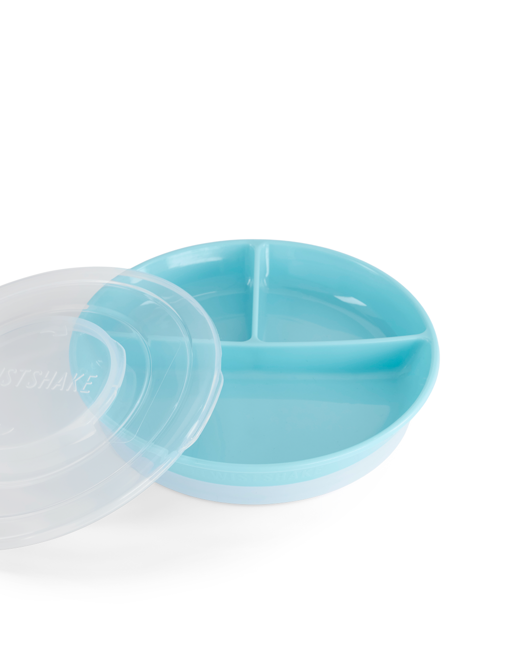 Twistshake Delad Tallrik Pastell Babyblå