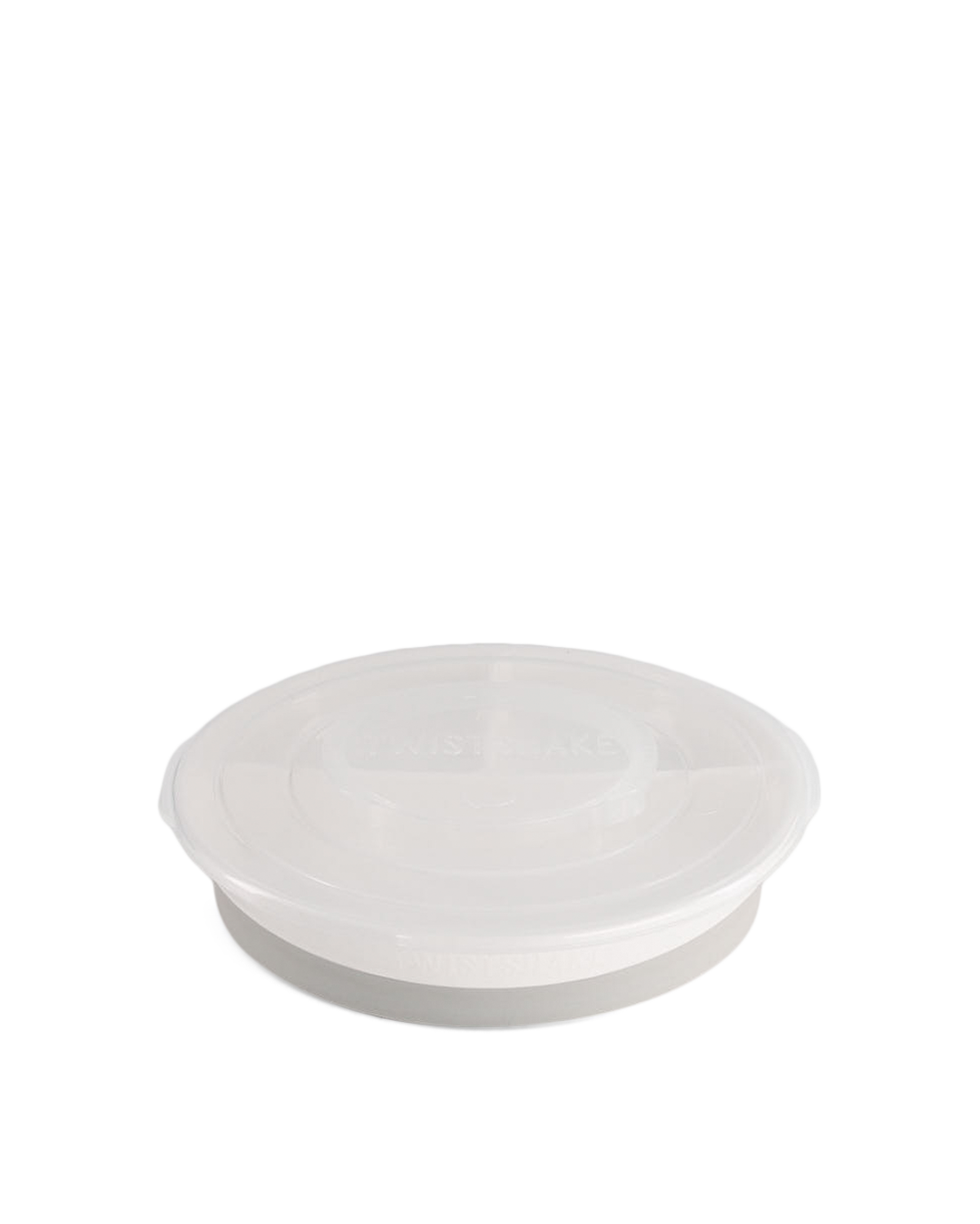 Twistshake Delad Tallrik Vit