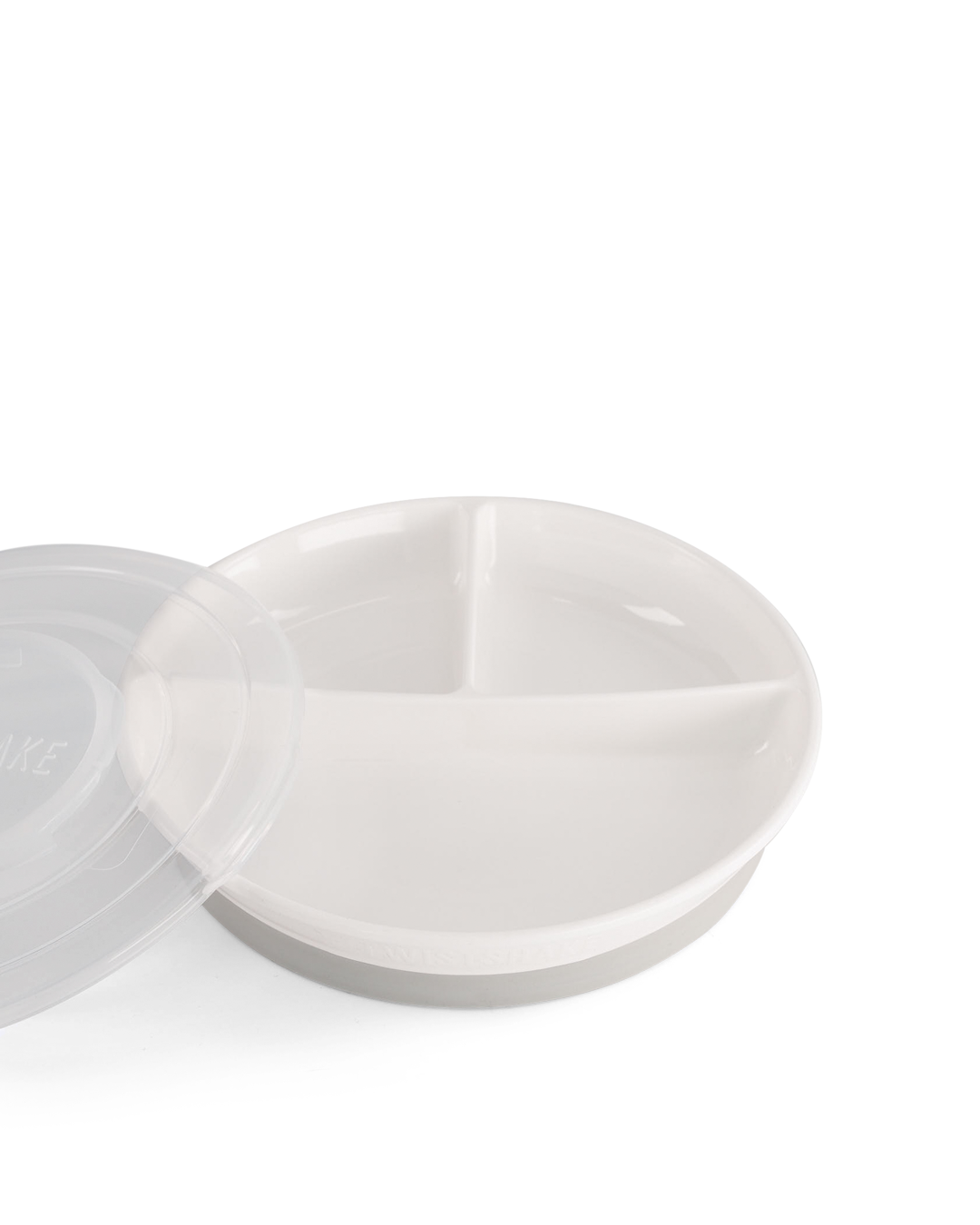 Twistshake Delad Tallrik Vit