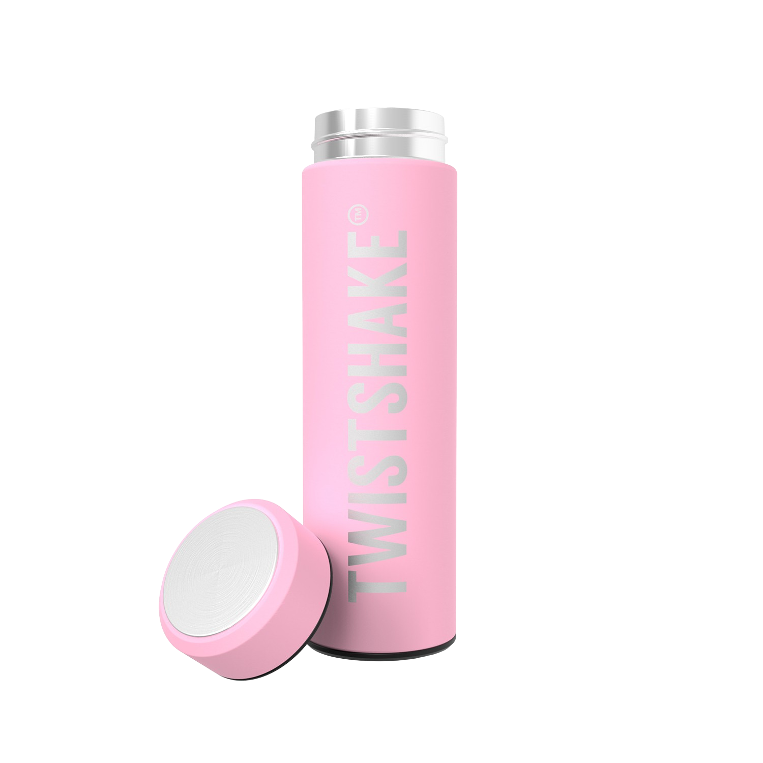 Twistshake Hot or Cold Flaska Pastell Babyrosa 420ml