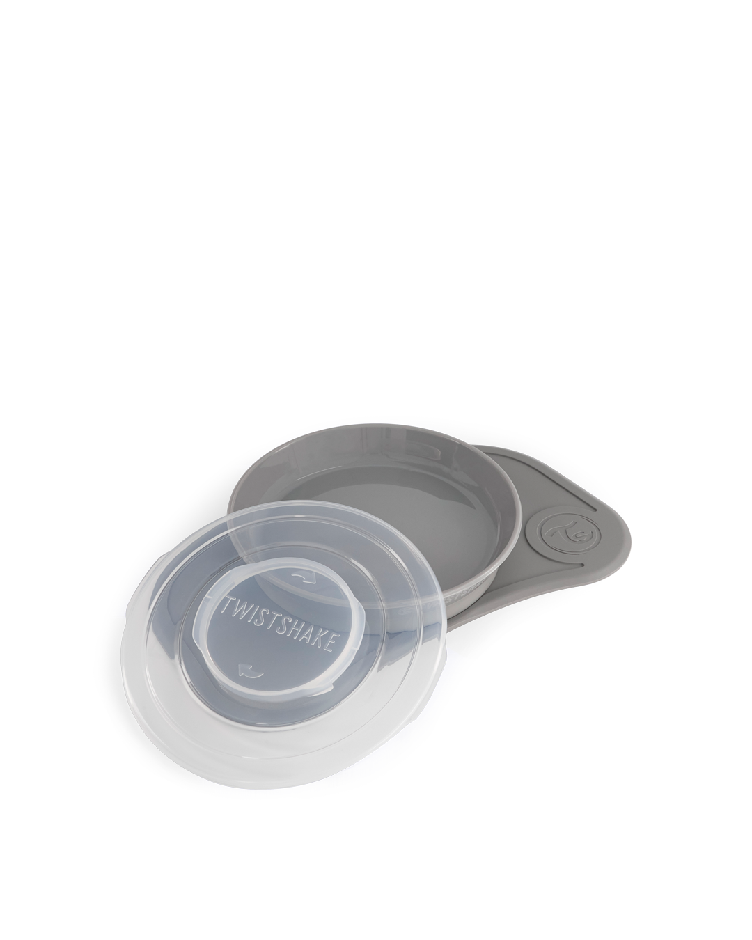 Twistshake Click-Mat Mini + Tallrik Grå