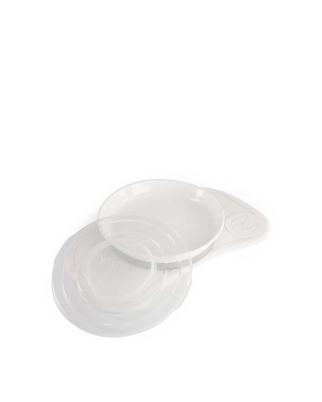 Twistshake Click-Mat Mini + Tallrik Vit