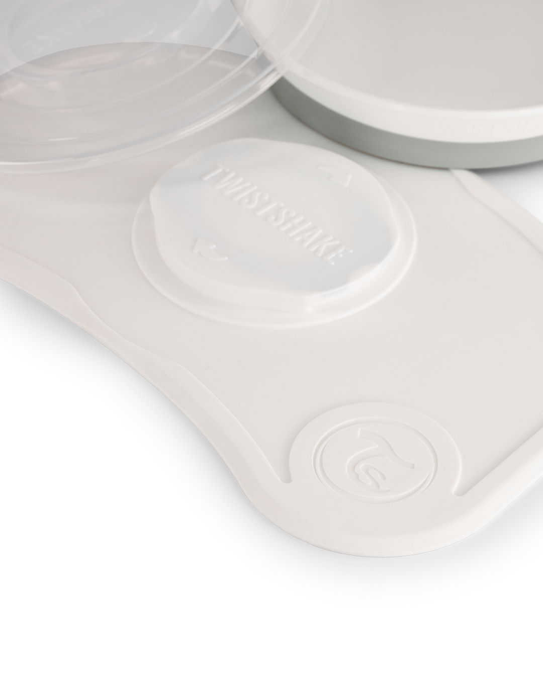 Twistshake Click-Mat Mini + Tallrik Vit