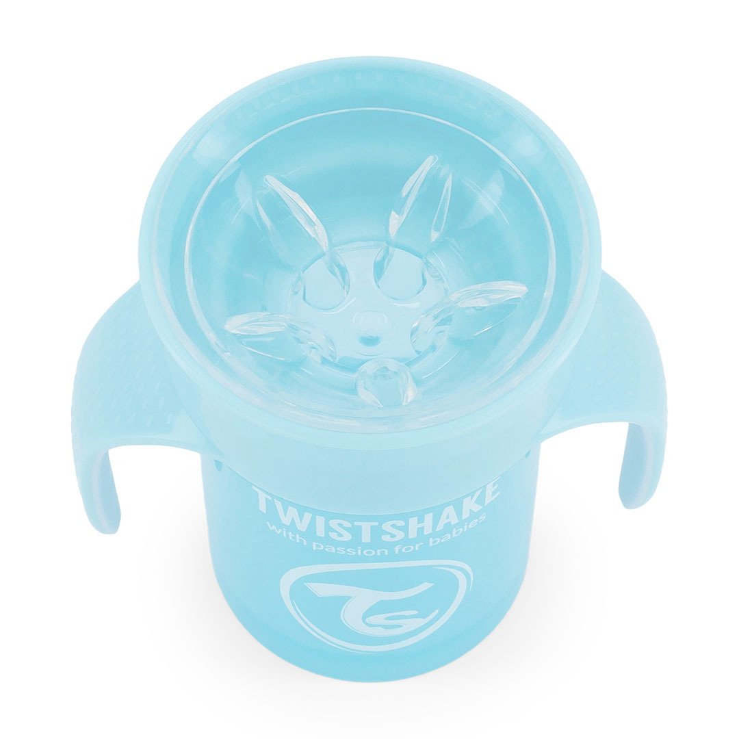 Twistshake 360 Cup 6+m Pastel Blue 1 st