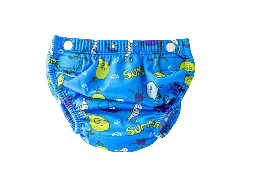 Strooem Nappy Racer Blue Summer One Size 3-24 månader