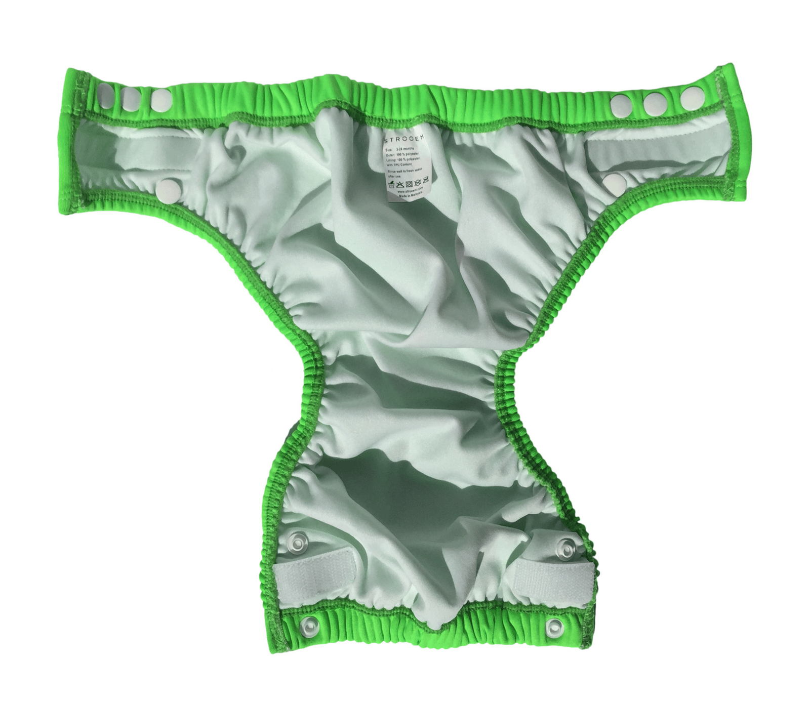 Strooem Nappy Smiley Racer Lime Onesize 3-24 månader