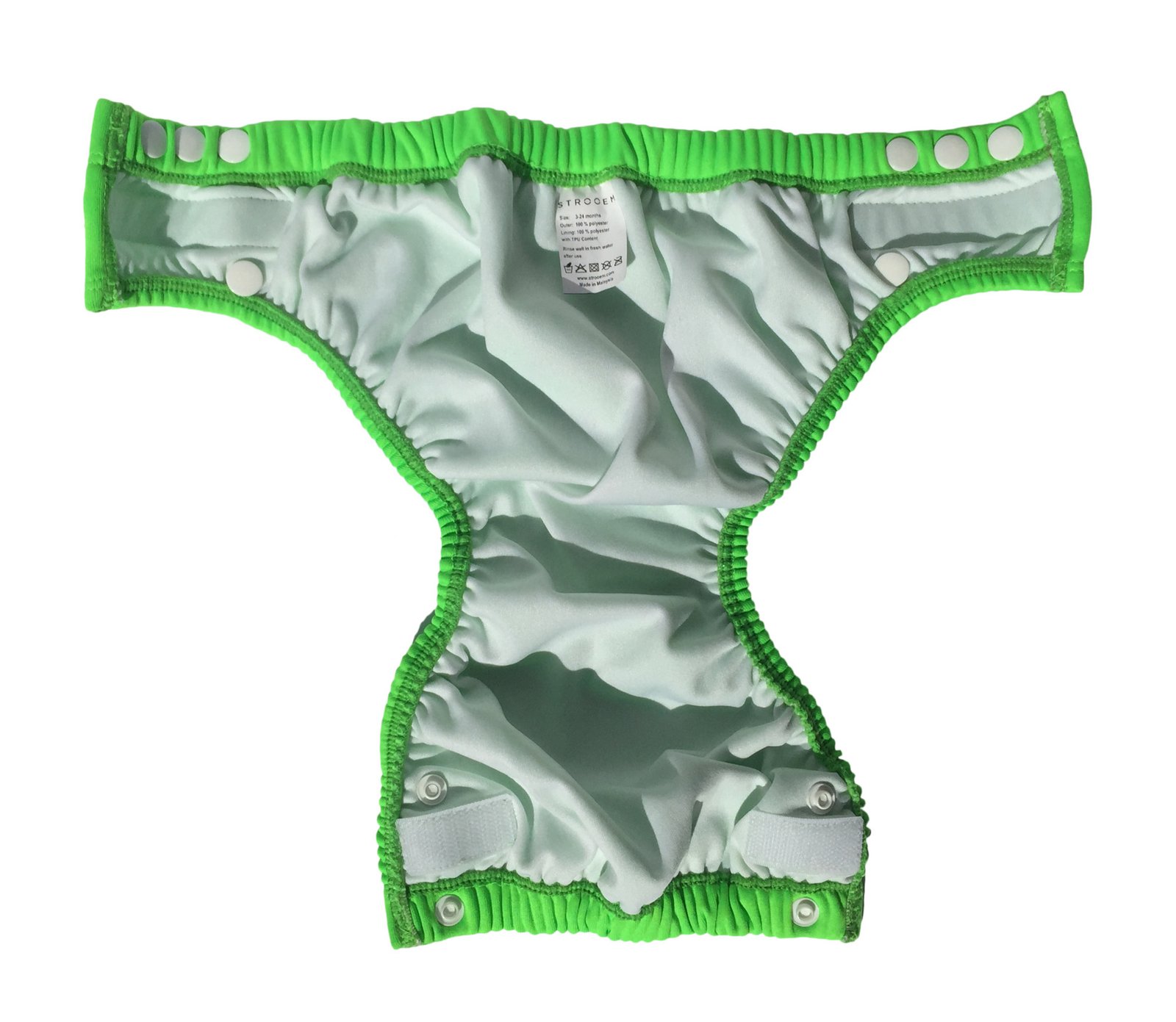 Strooem Nappy Smiley Racer Lime Onesize 3-24 månader