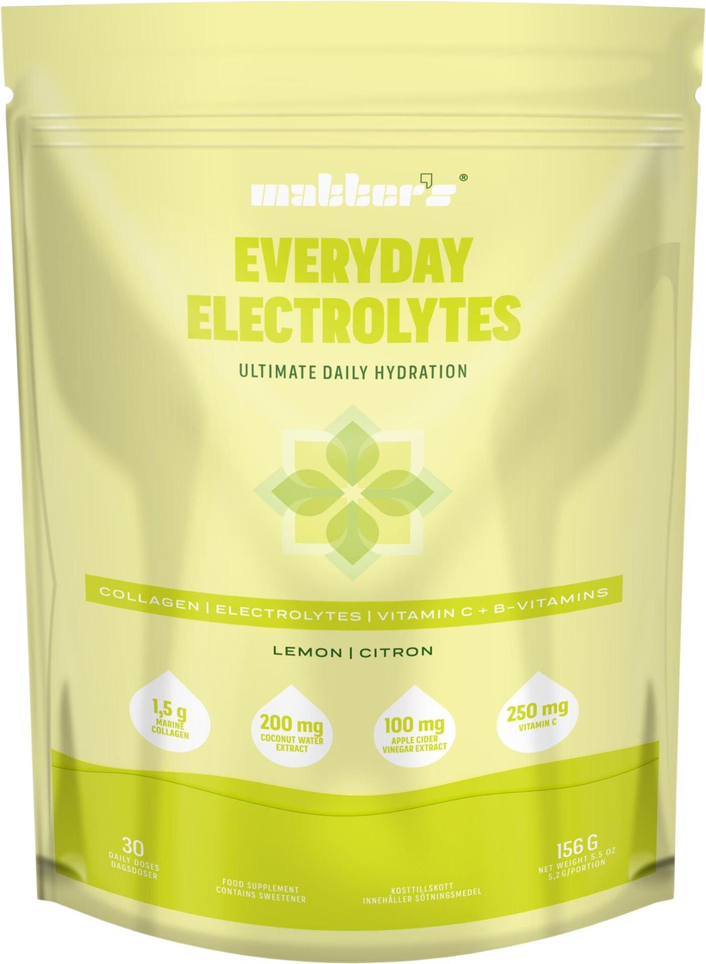 Matters Everyday Electrolytes Citron/Lemon 156 g