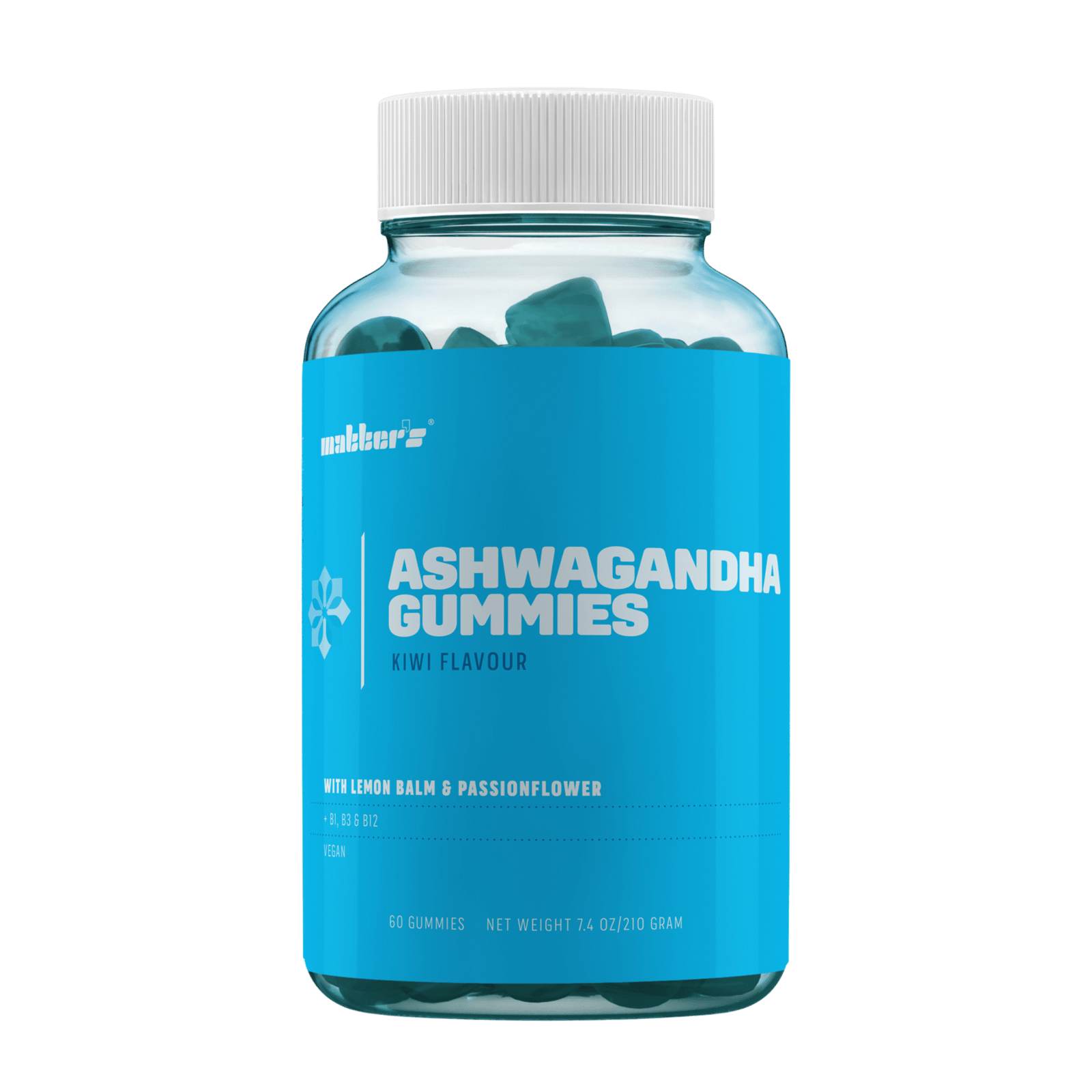 Matters Ashwagandha + B-Vitaminer Kiwi 60 Gummies
