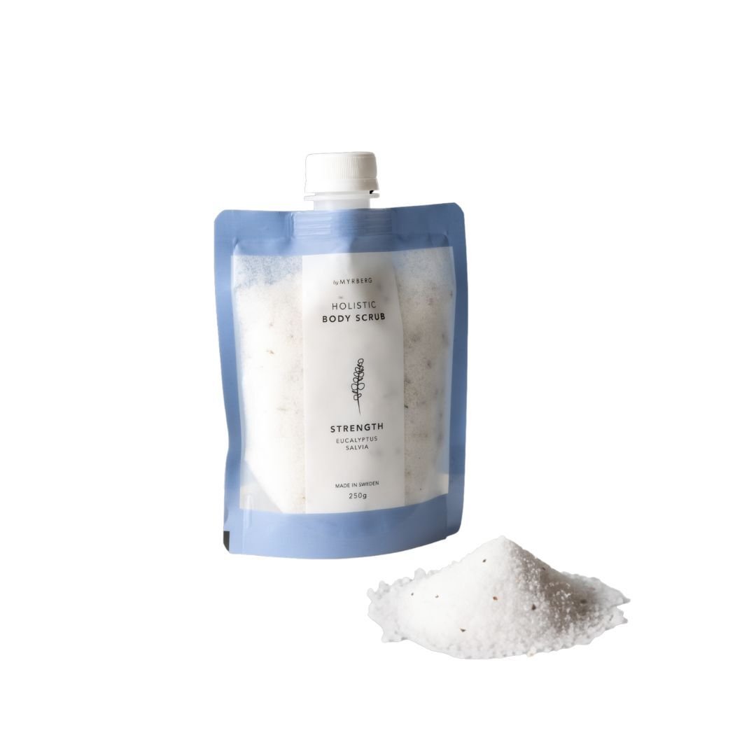 Hooly Holistic Body Scrub Strength Eucalyptus & Sage 250 g