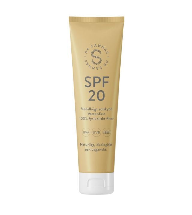Dr Sannas Solskydd SPF 20 100 ml