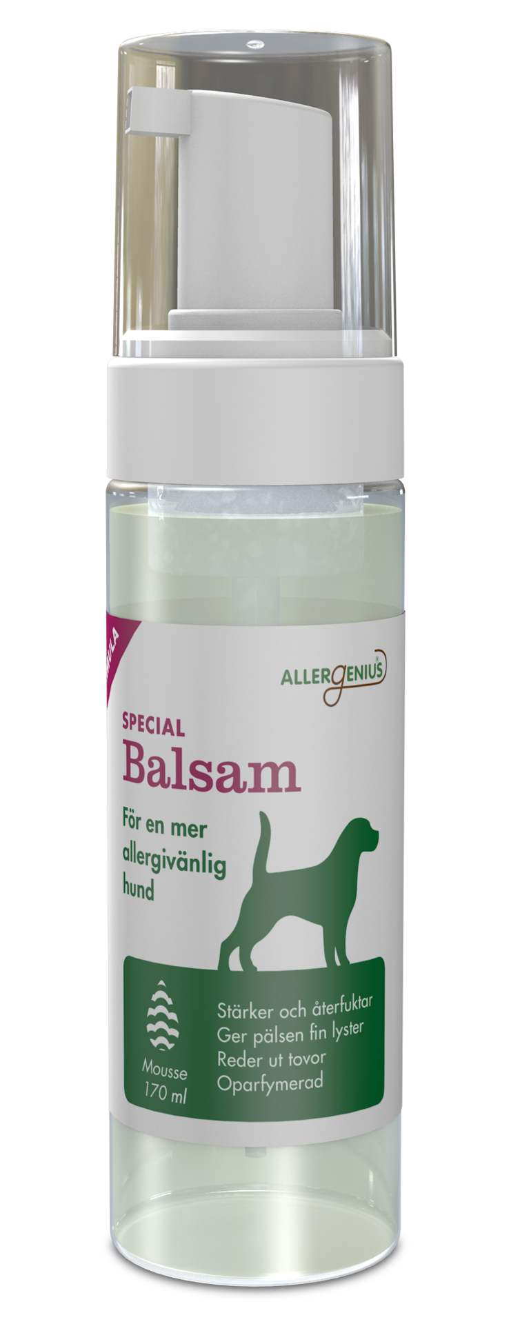 Allergenius Dog Specialbalsam Mousse 150 ml