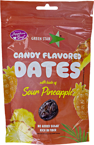 Green Star Dates Sour Pineapple 90 g