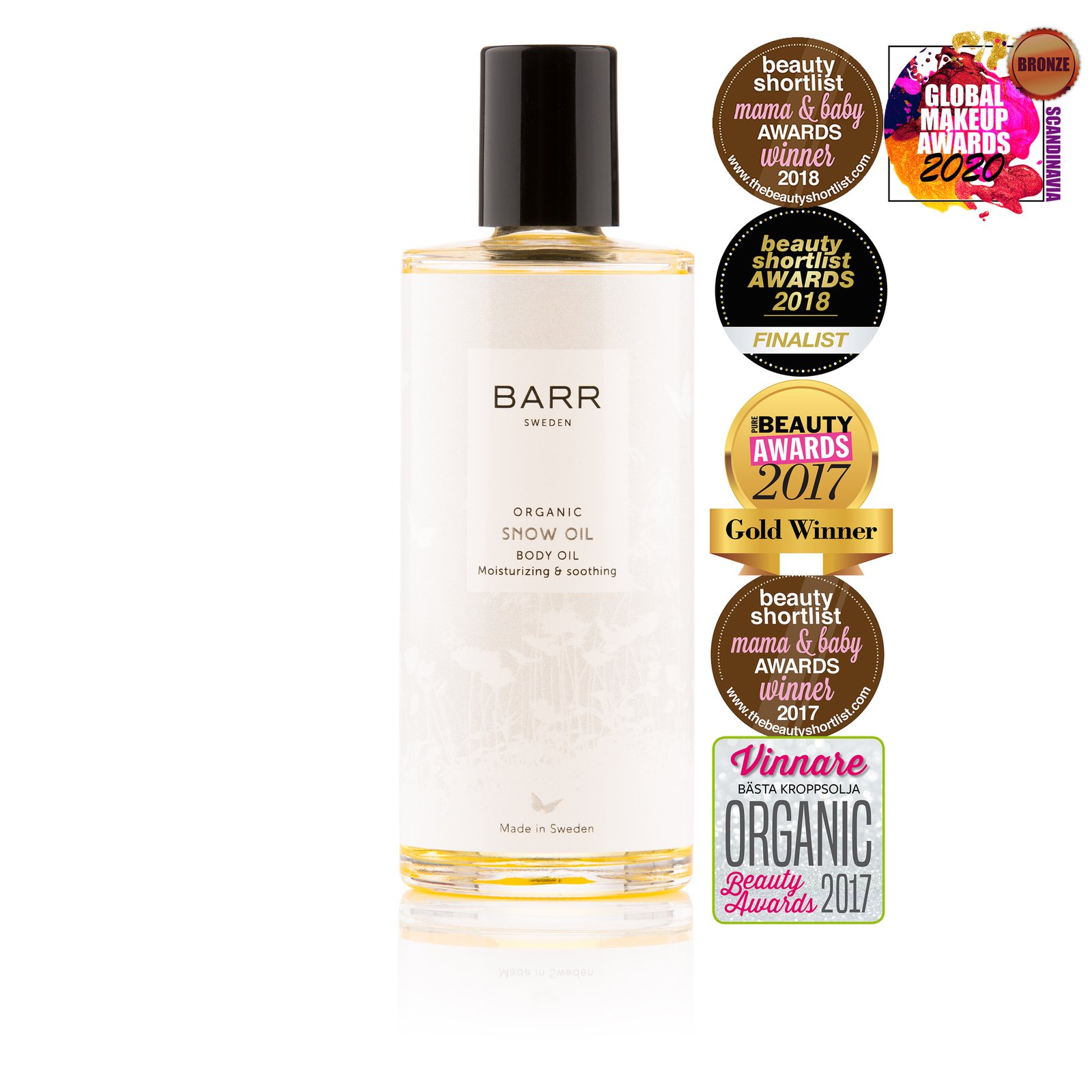BARR Sweden Organic Snow Oil Body Oil 100 ml