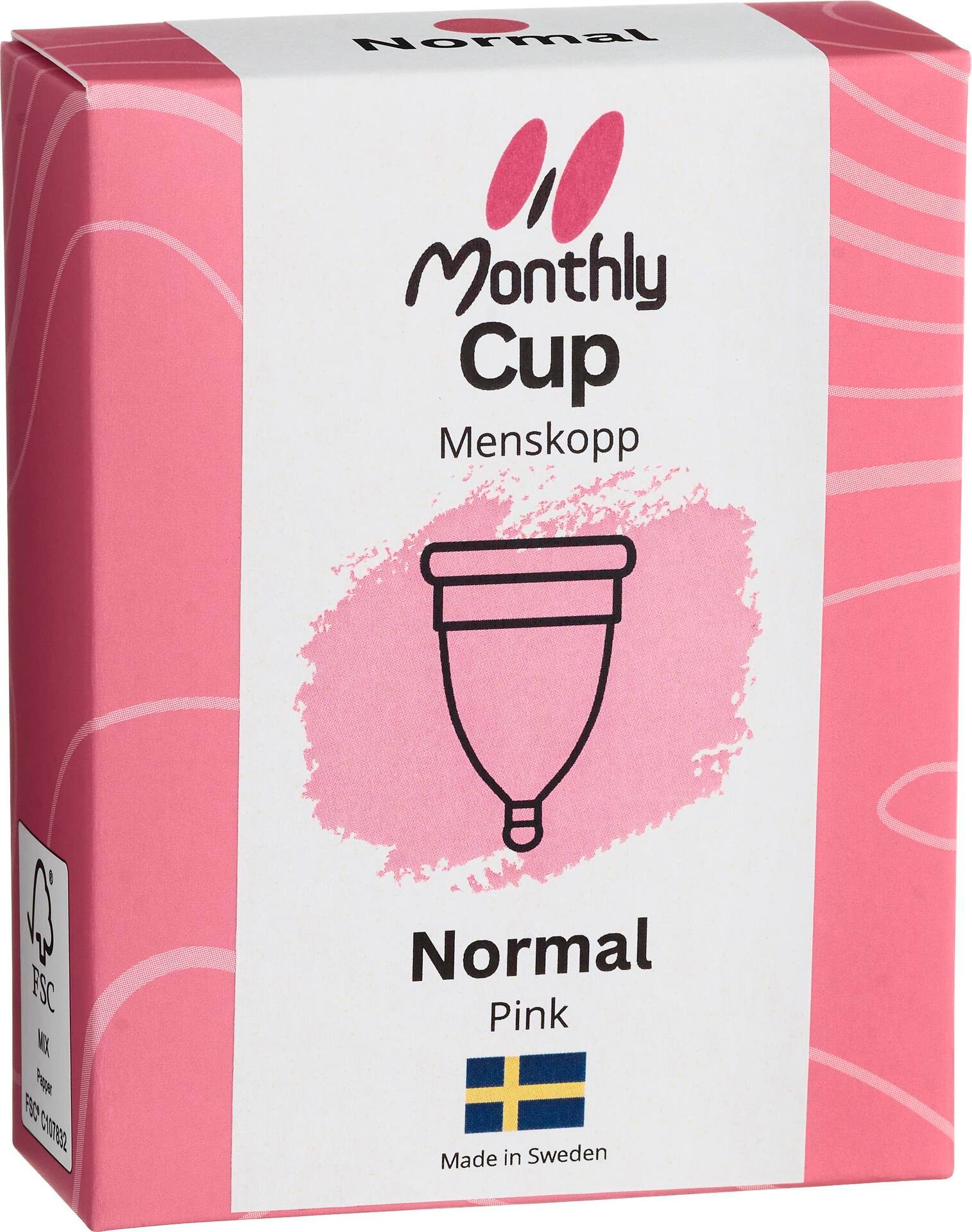 MonthlyCup Menskopp Pink Normal
