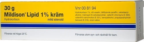 Mildison Lipid, kräm 1%, 30 gr