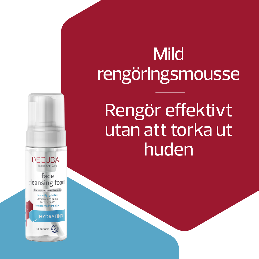 Decubal Hydrating Face Cleansing Foam 150 ml