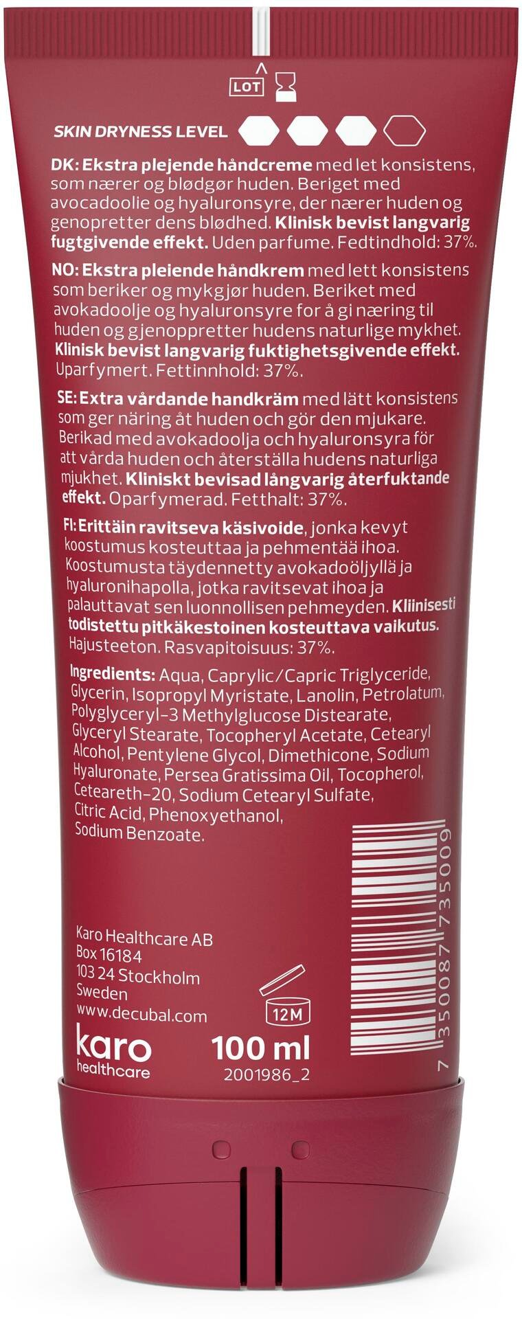 Decubal Enriching Hand Cream 100 ml