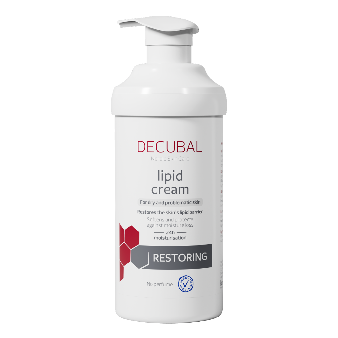 Decubal Restoring Lipid Cream Pump 500 ml