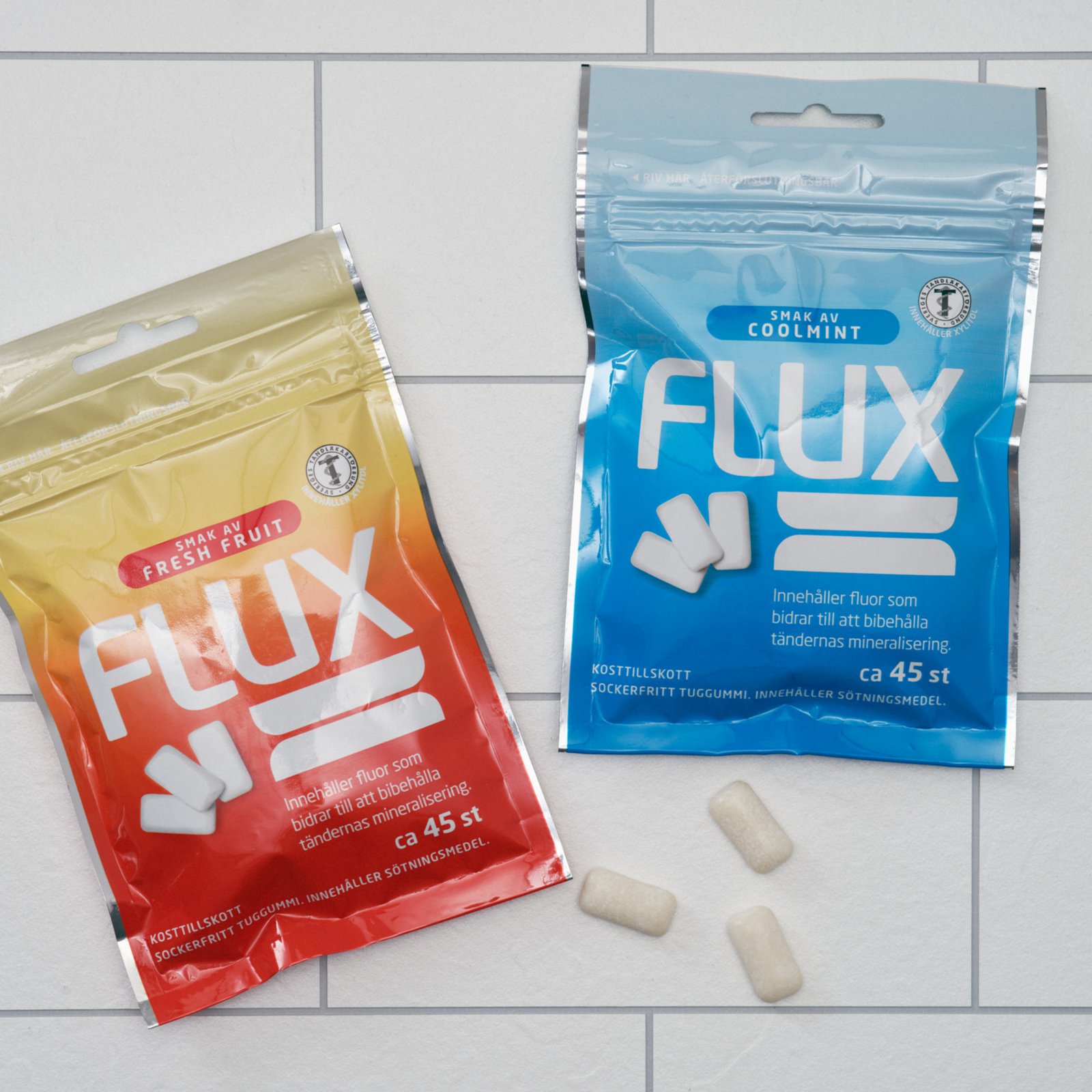 FLUX Tuggummi Coolmint 45 st