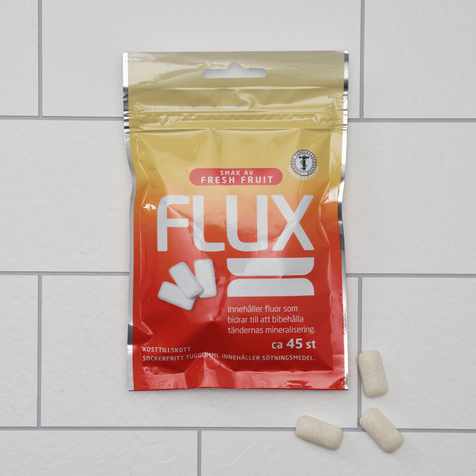 FLUX Tuggummi Fresh Fruit 45 st