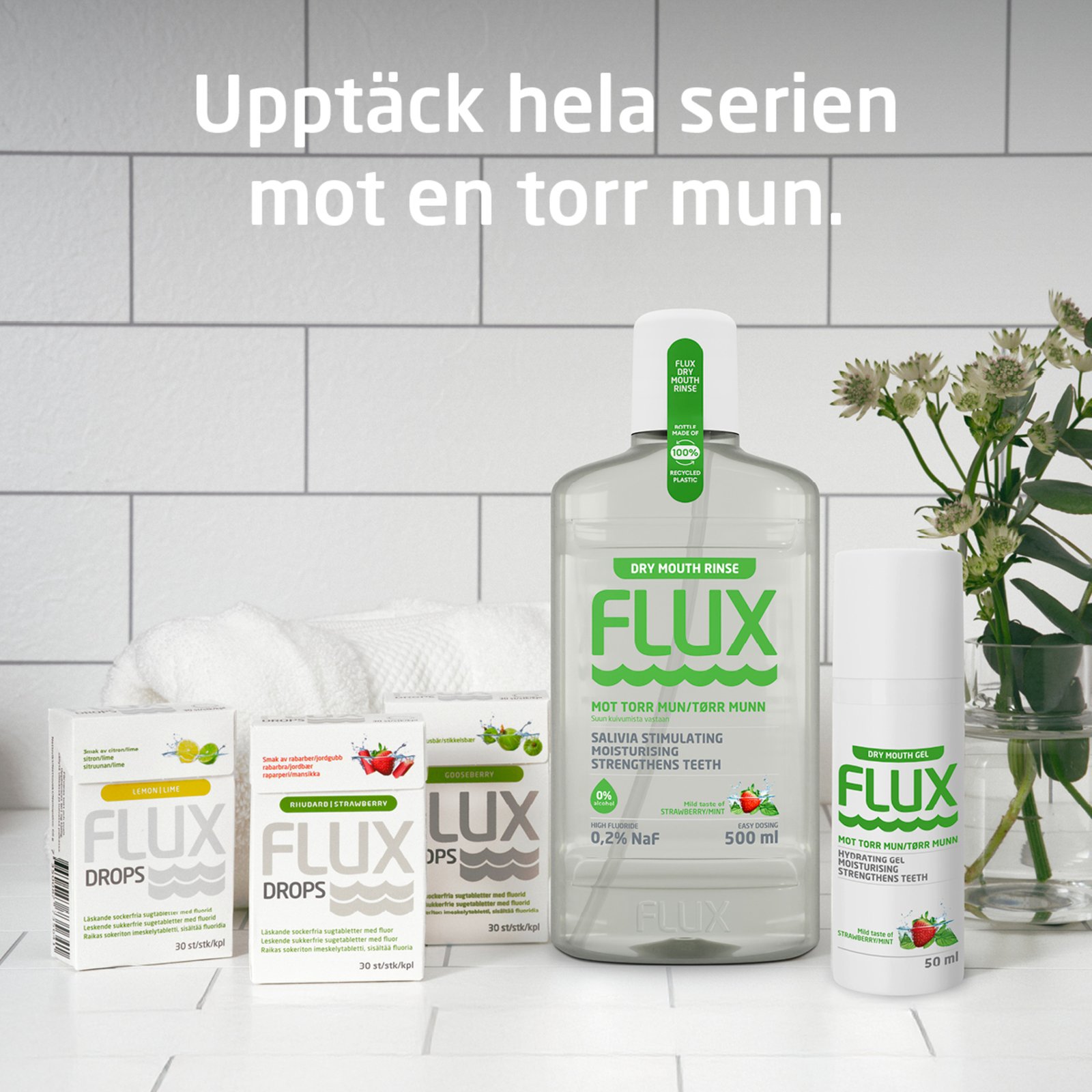 FLUX Dry Mouth Rinse 500 ml