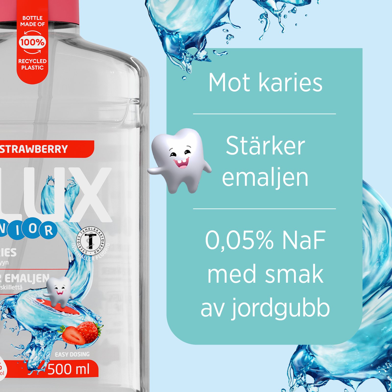 FLUX Junior Strawberry 500 ml