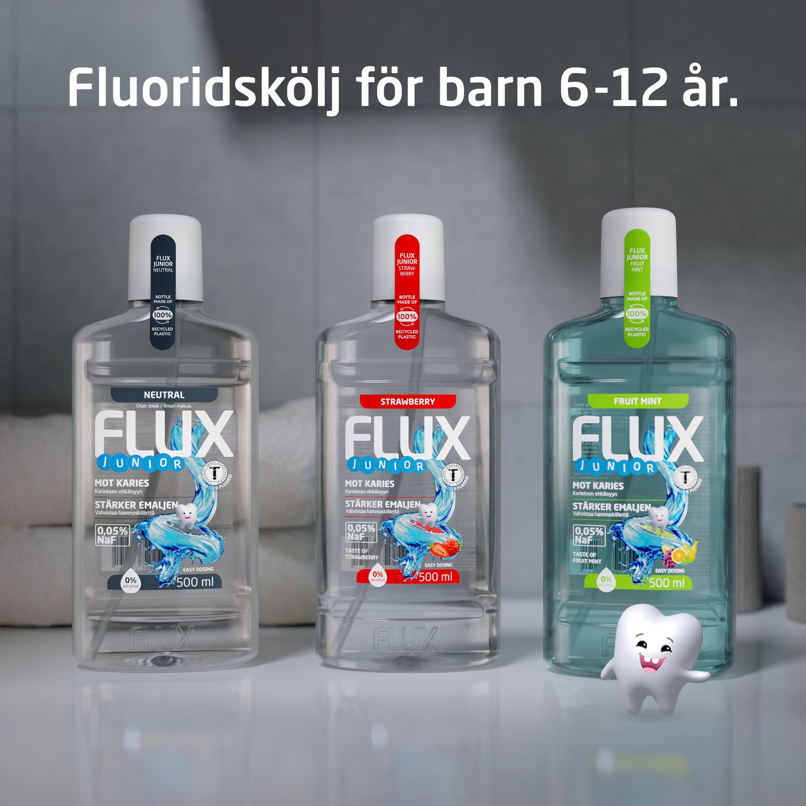 FLUX Junior Strawberry 500 ml
