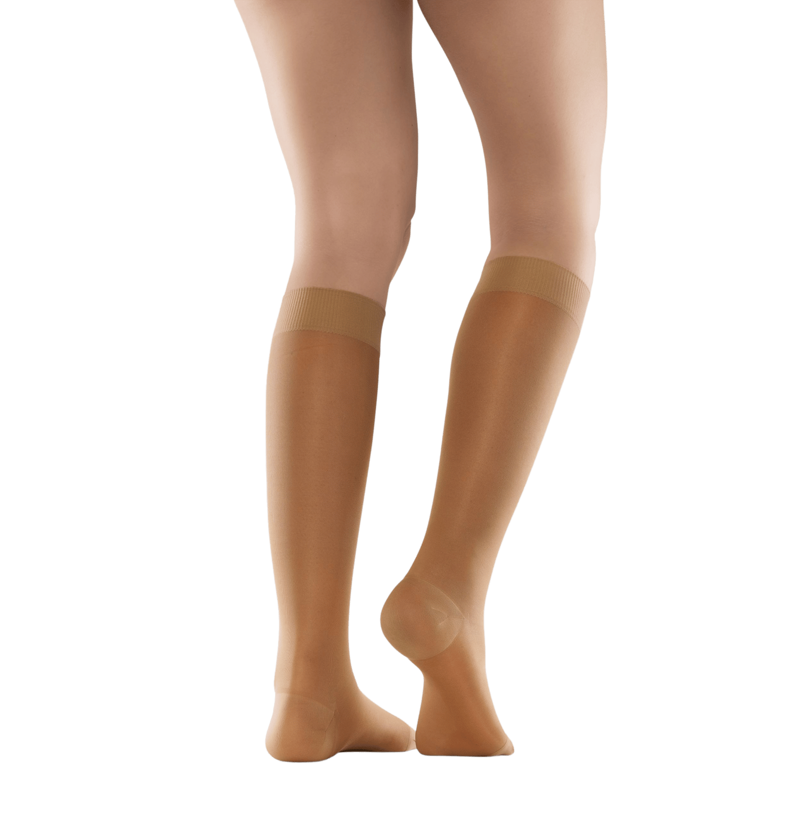 Mabs Nylon Knee Stödstrumpor Tan M