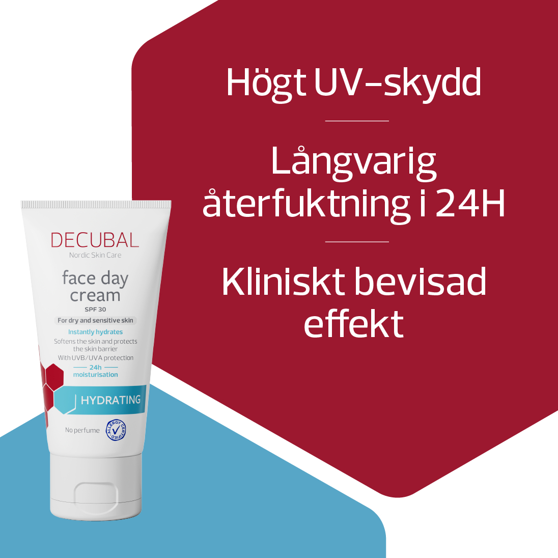 Decubal Hydrating Face Day Cream SPF30 50ml