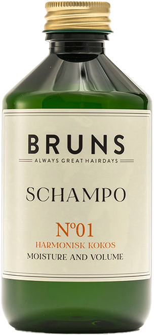 BRUNS Schampo Nº01 Moisture & Volume 300 ml