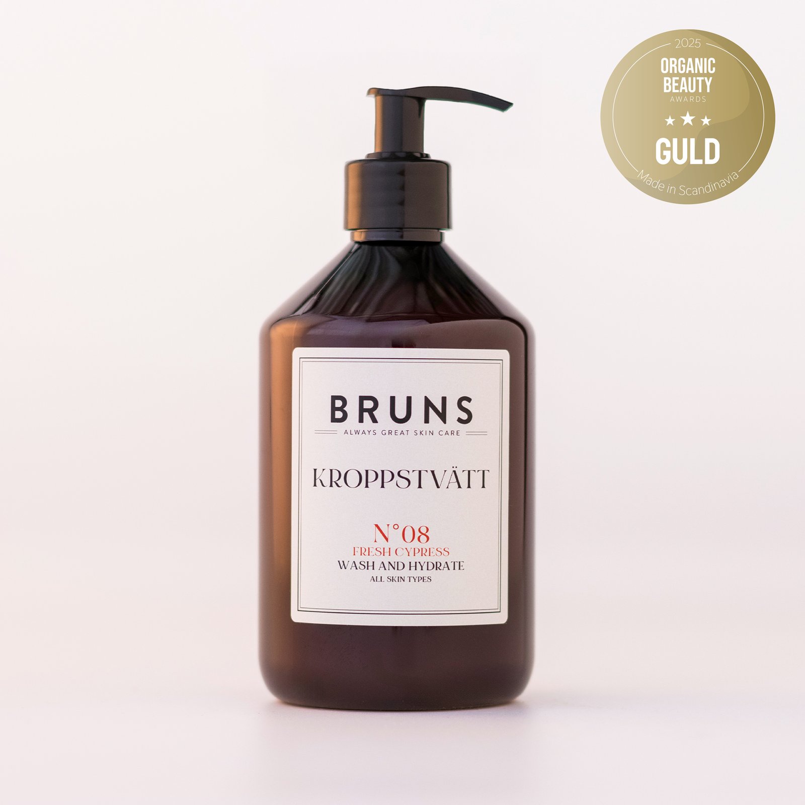 BRUNS Kroppstvätt Nº08 Fresh Cypress 500 ml
