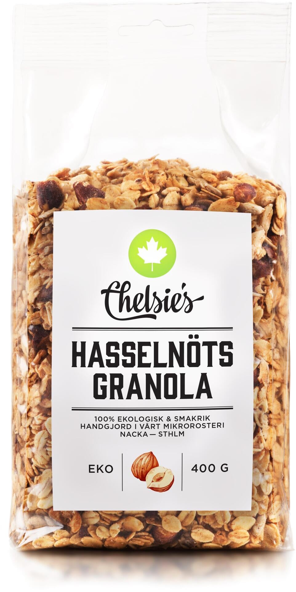 Chelsie's Hasselnöts Granola 400 g
